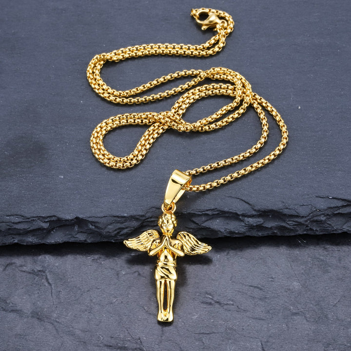 Little angel pendant necklace