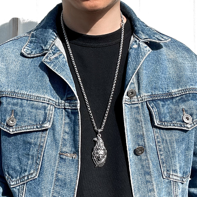 Silver Aegis · Eagle Wolf Badge