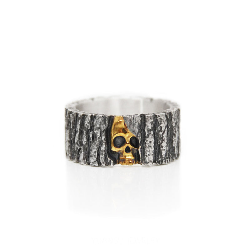 Vintage Silver Skull Ring