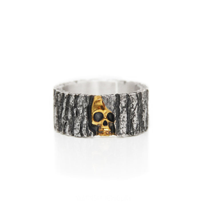 Vintage Silver Skull Ring