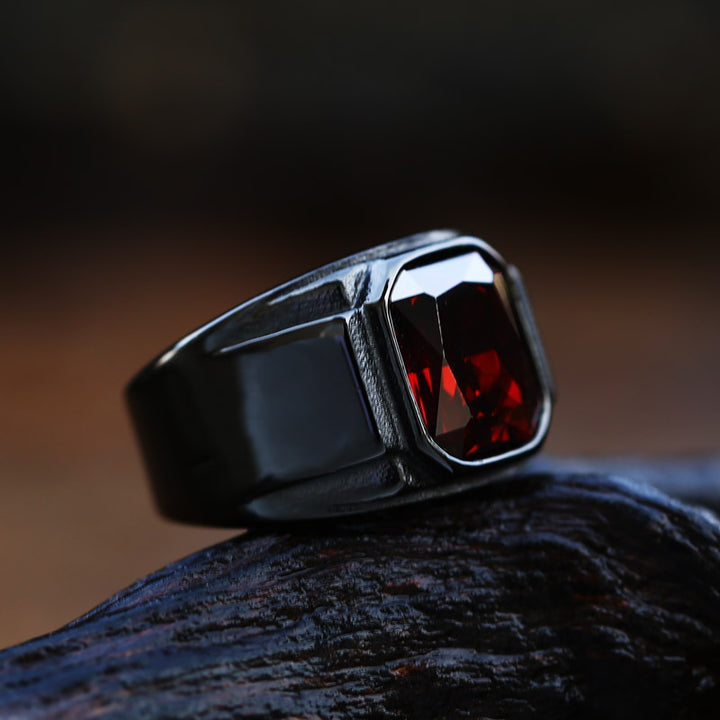 Dark Night Blood Flame Ring