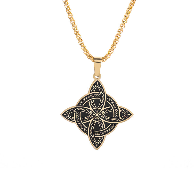 Vintage Celtic Love Knot Necklace