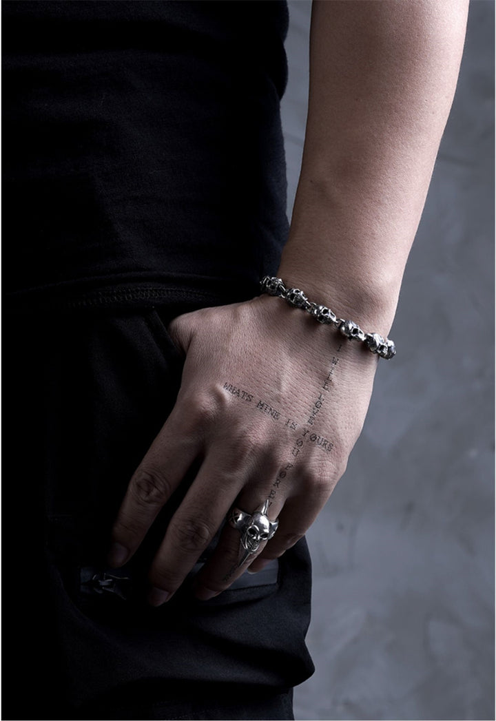 Skull bracelet