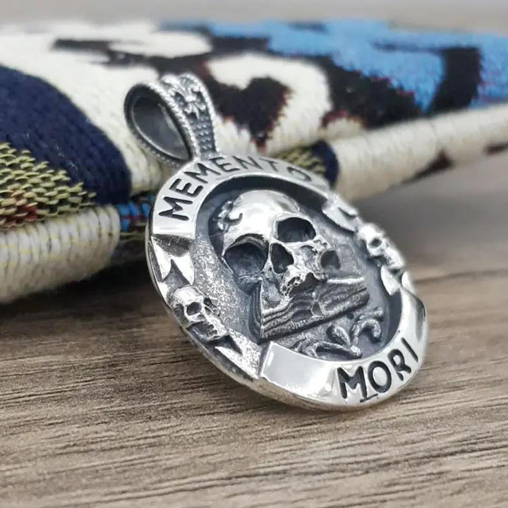 Death Warning Skull Necklace