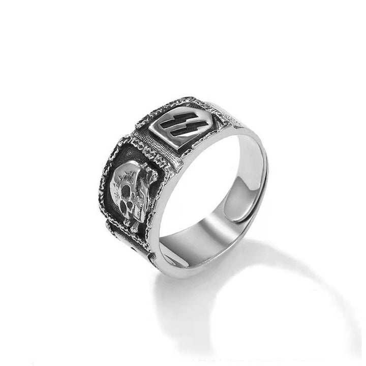Symbol skull ring