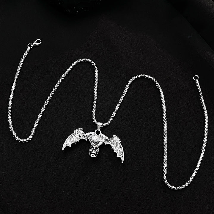 Vintage Dark Skull Necklace