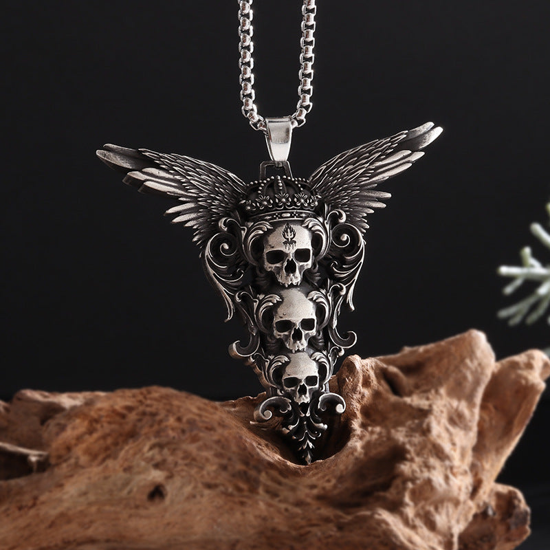 Skull Wing Pendant