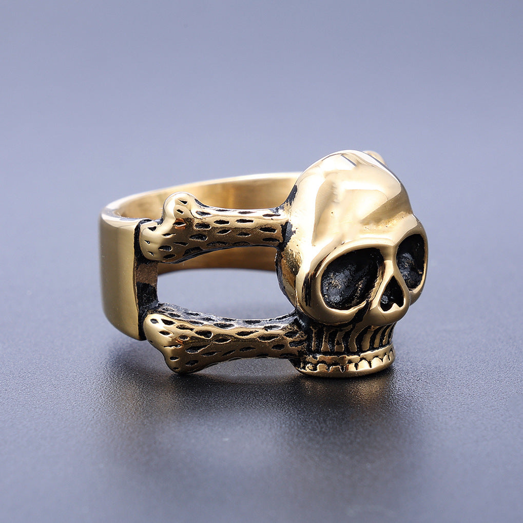 skull skull ring