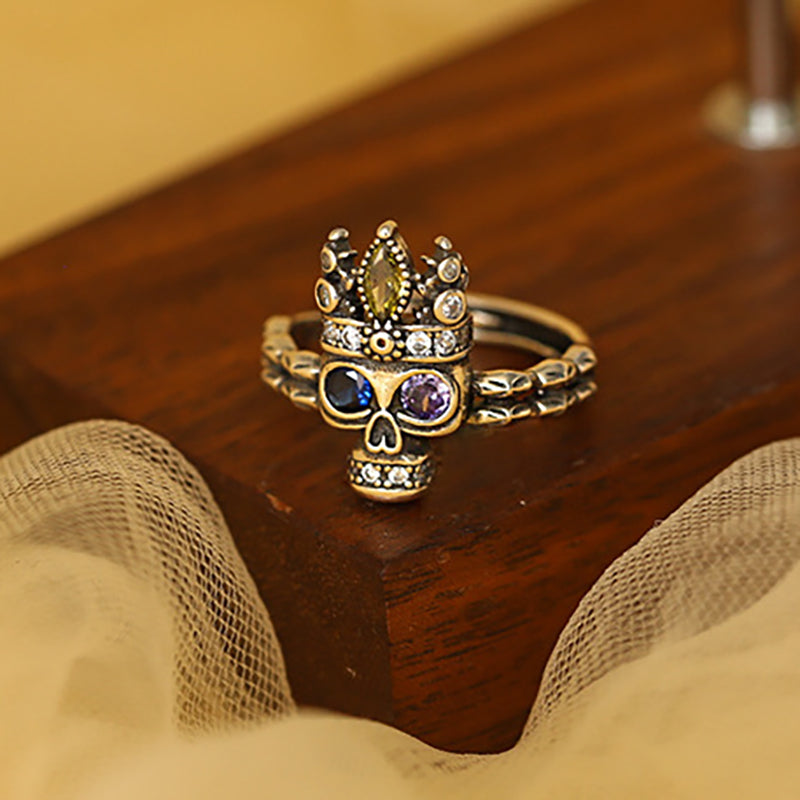 King Skull Ring