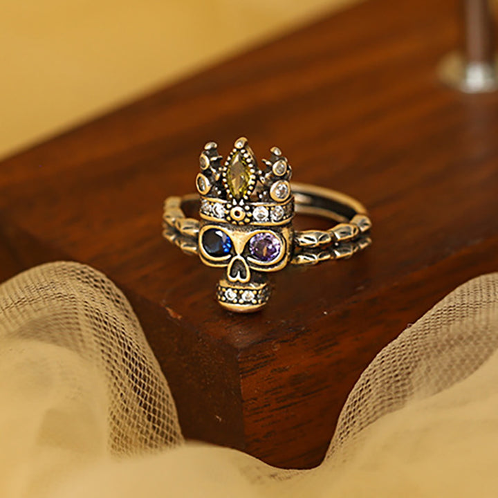 King Skull Ring