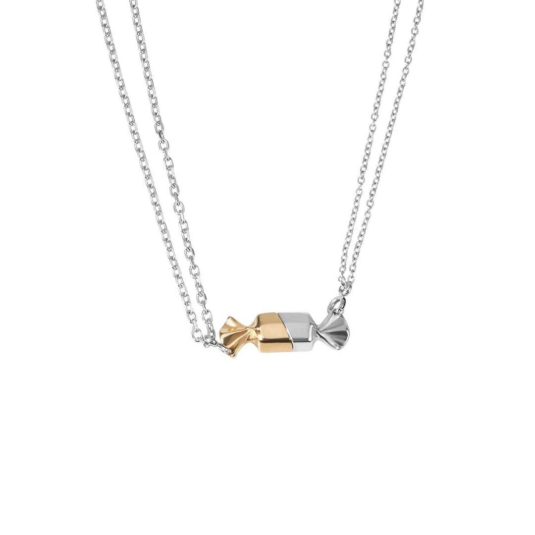 Magnetic Candy Couple Necklace
