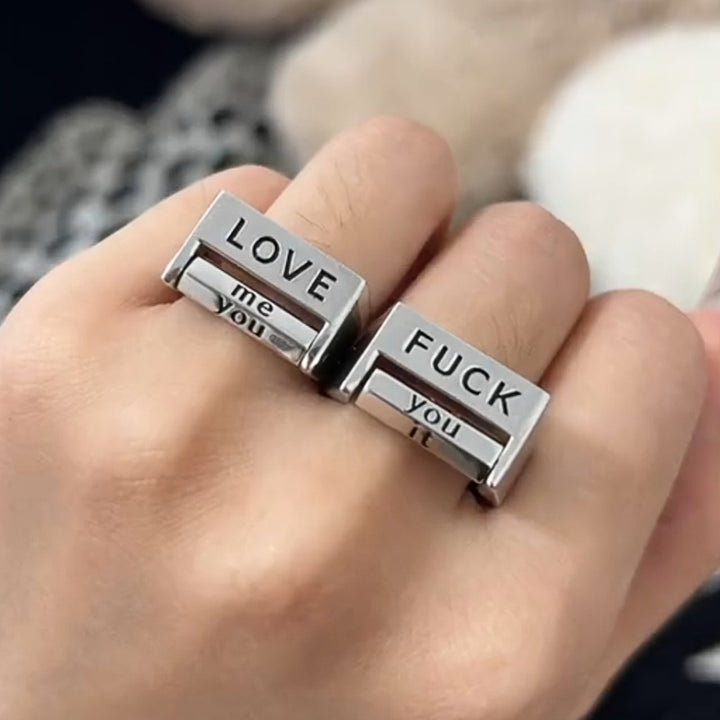 Emotion control, rotating ring