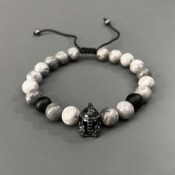 Spartacus Ink Lava Stone Bracelet