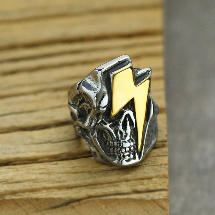 Skull Lightning Ring