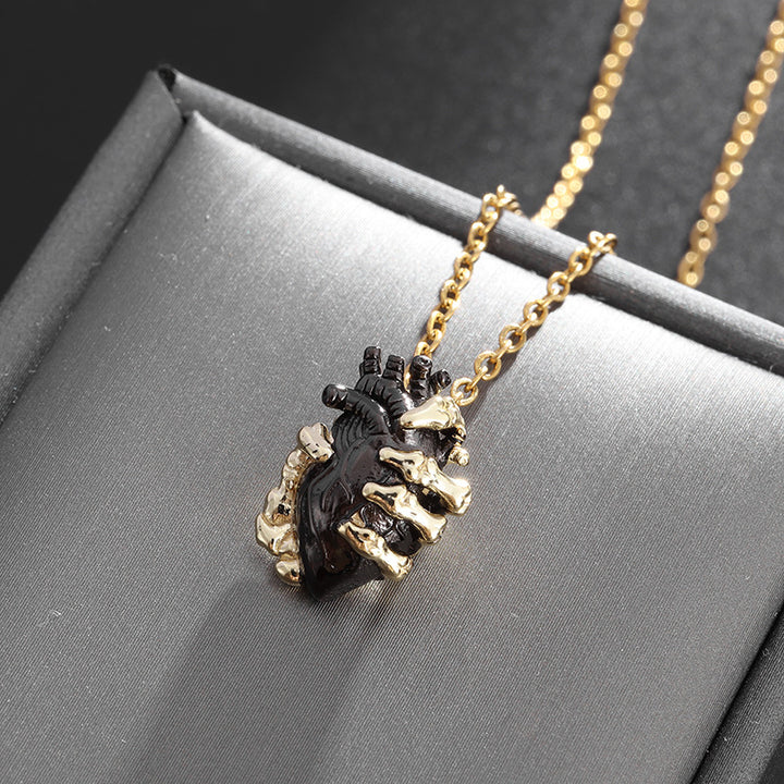 Heart Necklace in Hand