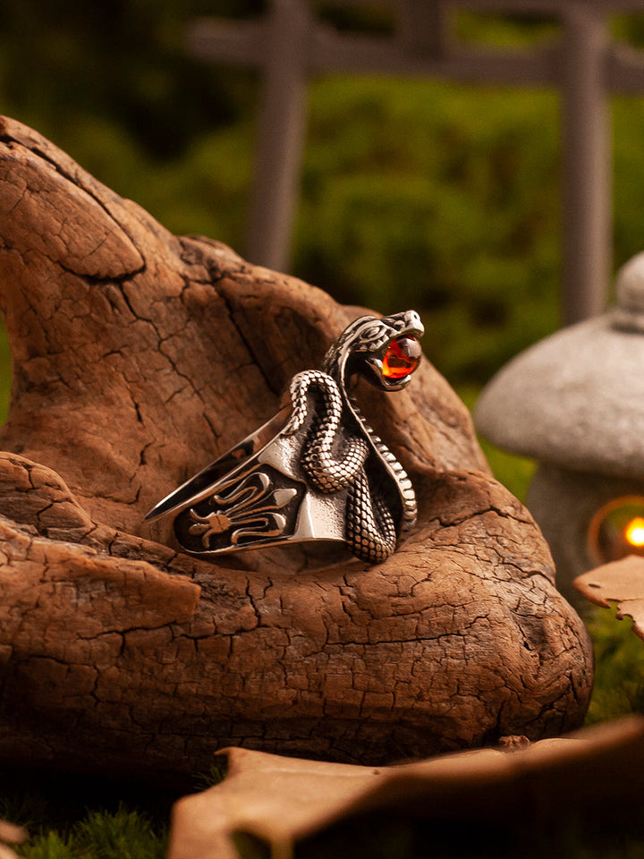Ancient Egyptian Cobra Ring