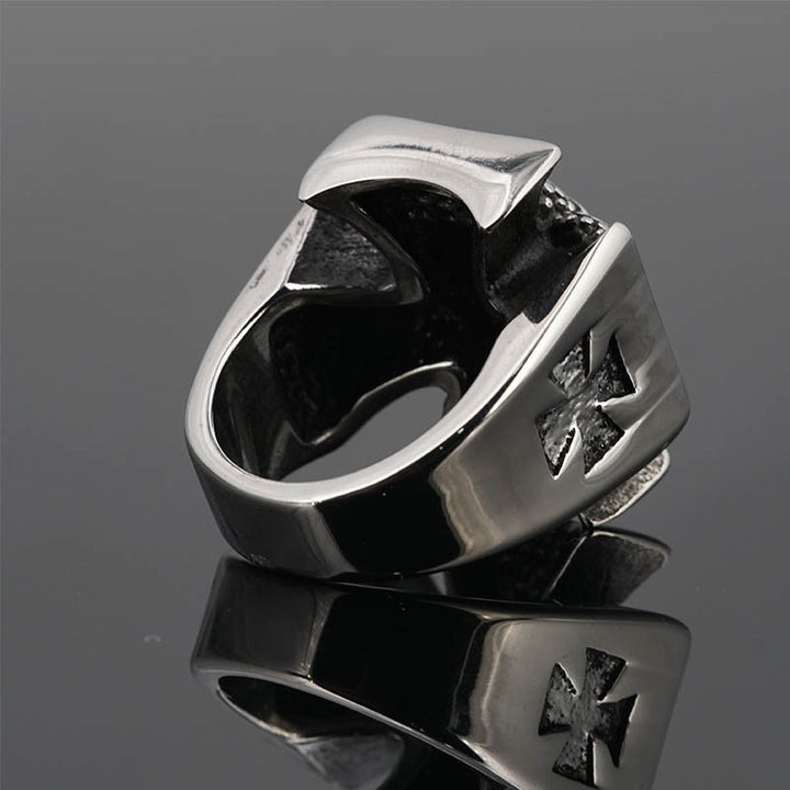 Iron Cross &amp; Triple-Skull Ring