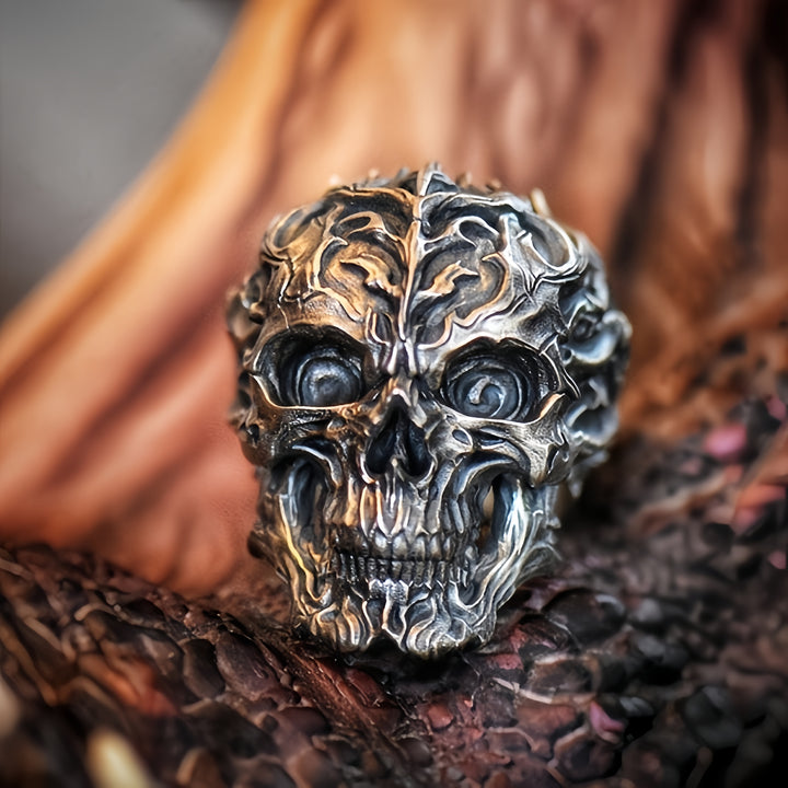 Mecha-Style Skull Ring