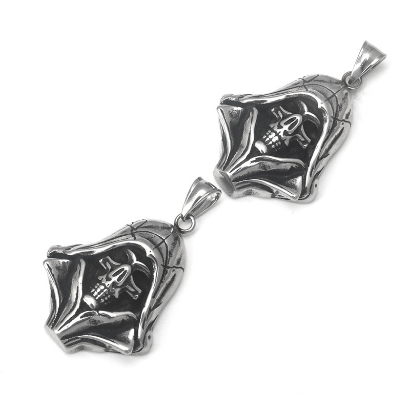 Undead Skull Pendant Necklace