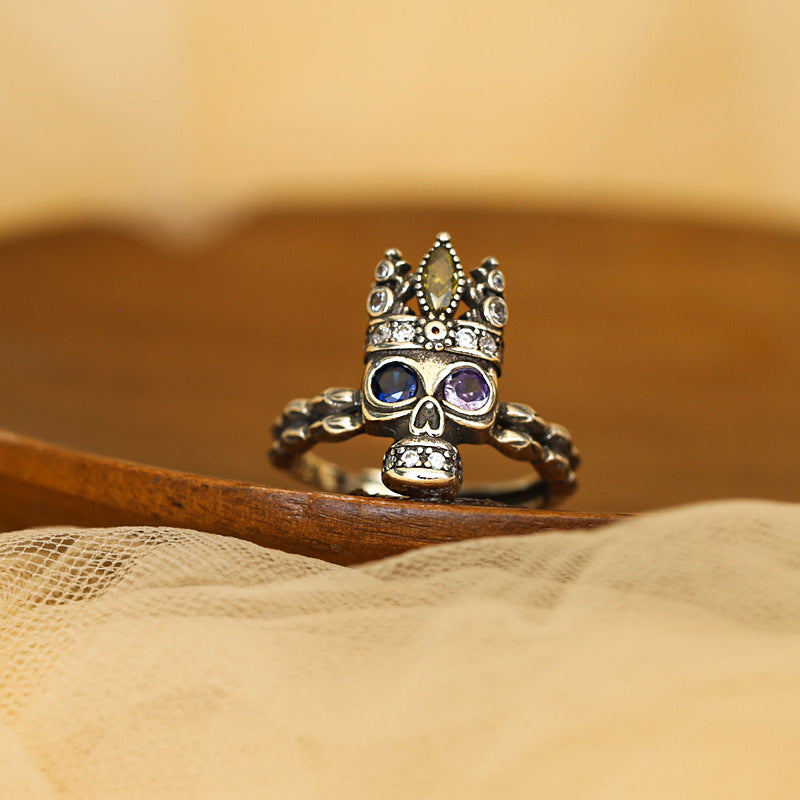 King Skull Ring