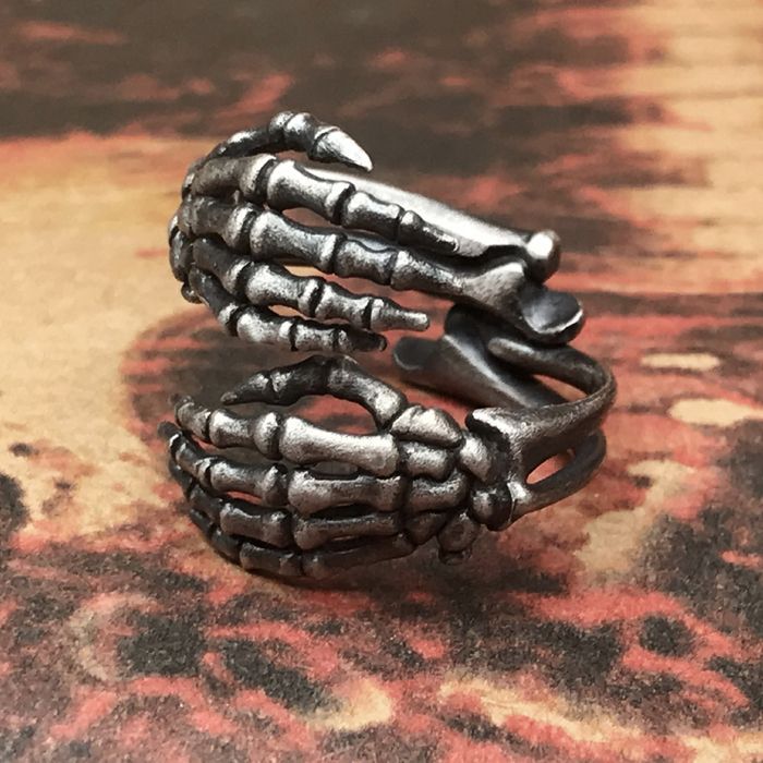 Vintage Skeleton Bone Ring
