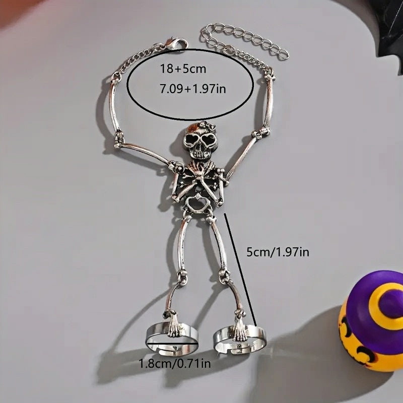 Gothic Skull Bracelet