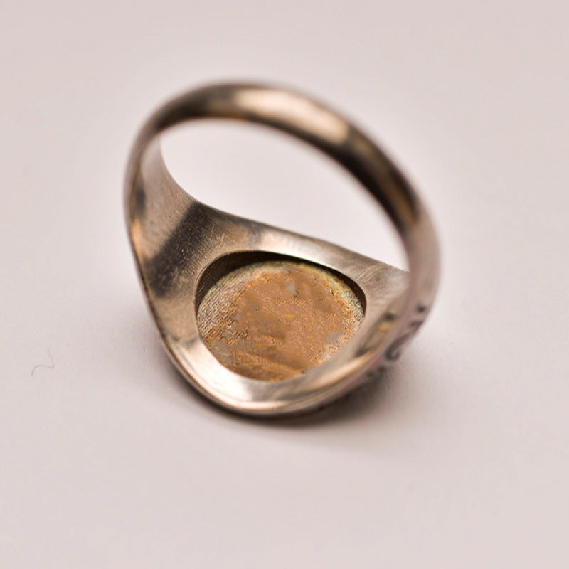 Golden Thunderbird Signet Ring