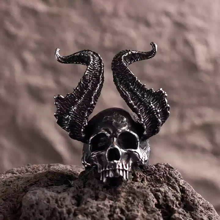 Satanic "Devil" Skull Ring