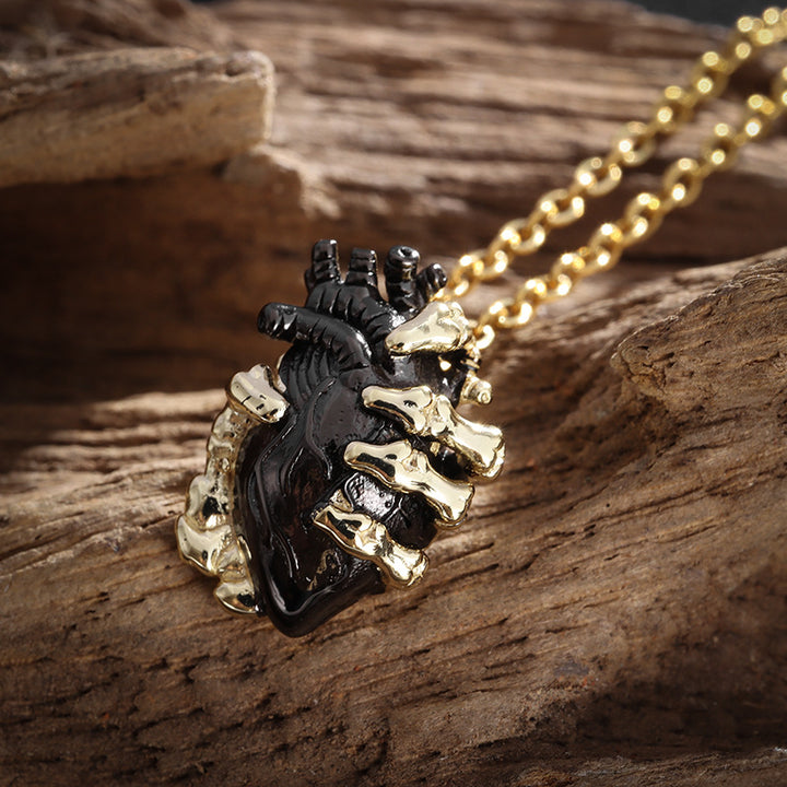 Heart Necklace in Hand
