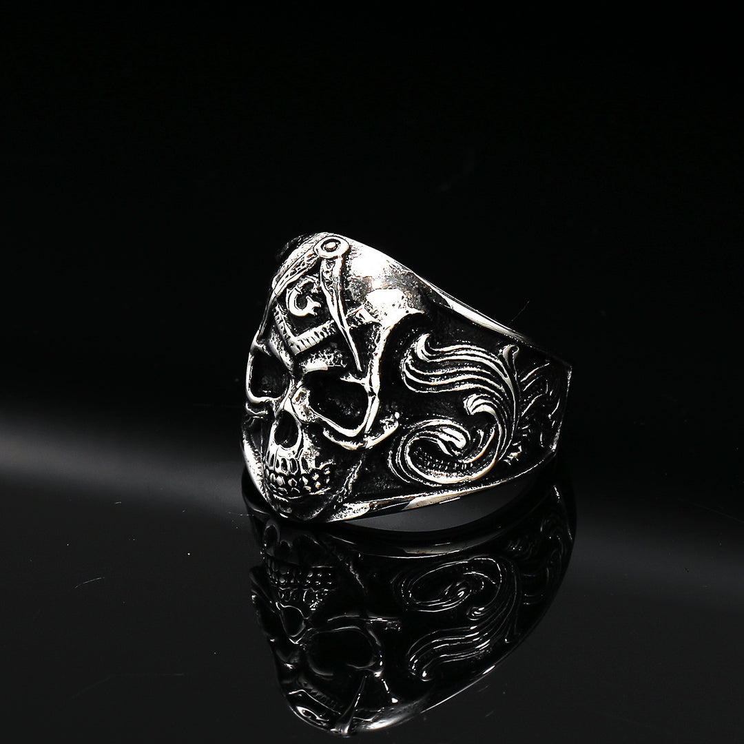 Masonic Skull Ring