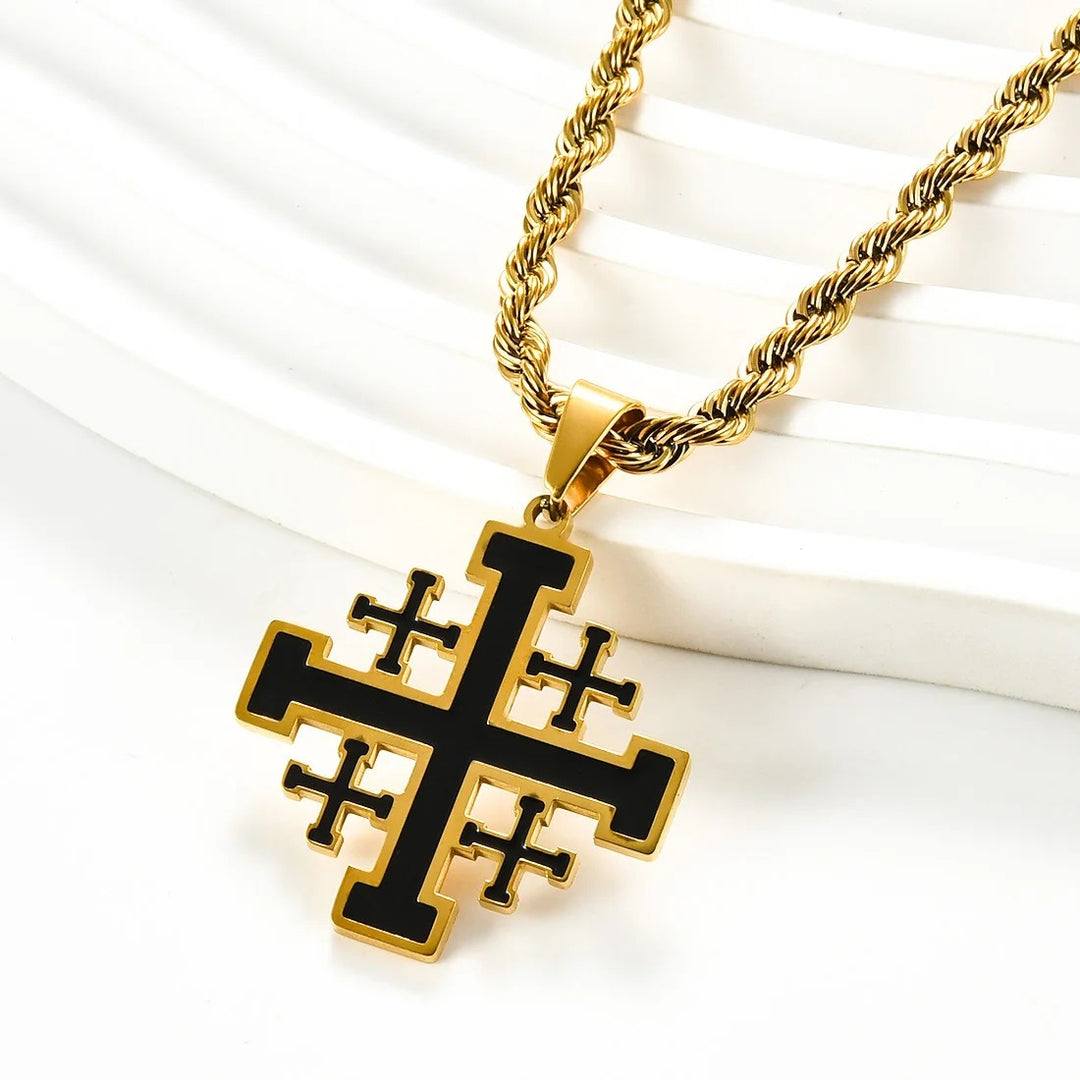 Jerusalem Cross Necklace