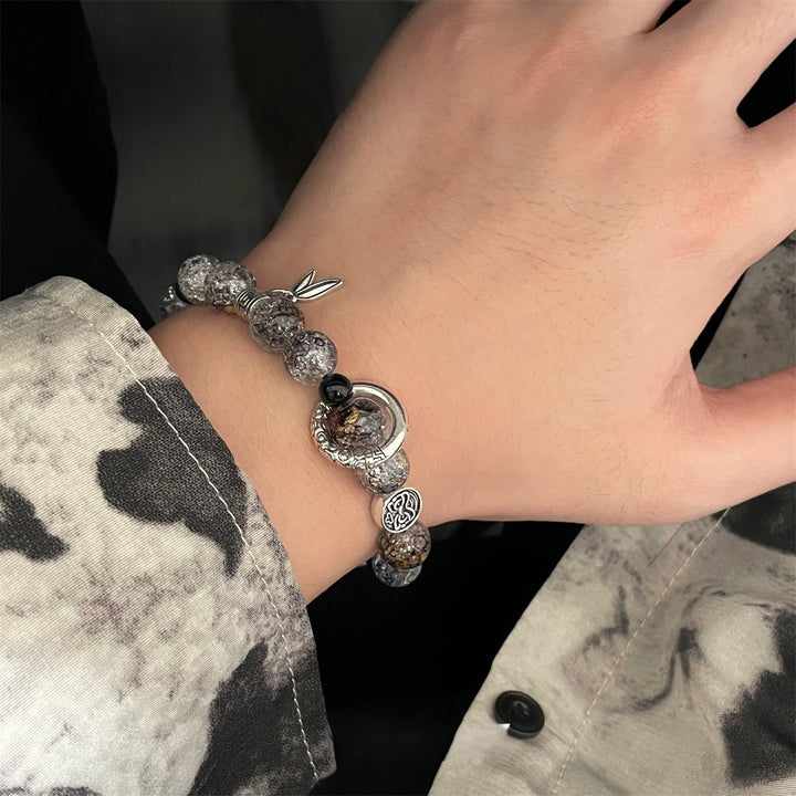 Glass Bead Bracelet