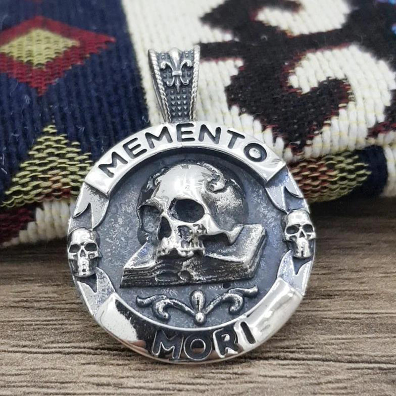 Death Warning Skull Necklace