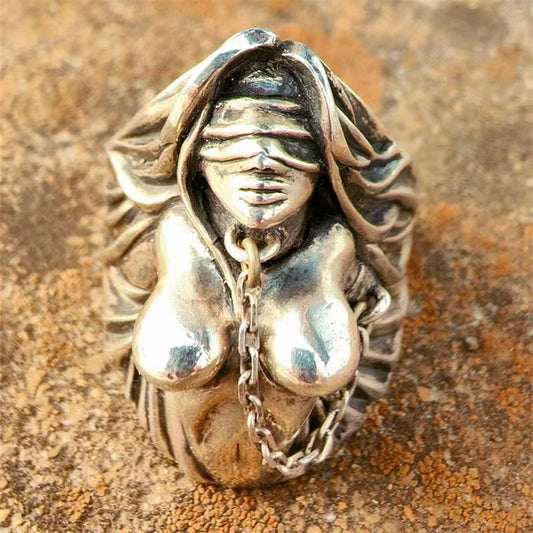 "Chain of Atonement" Blind Angel Ring