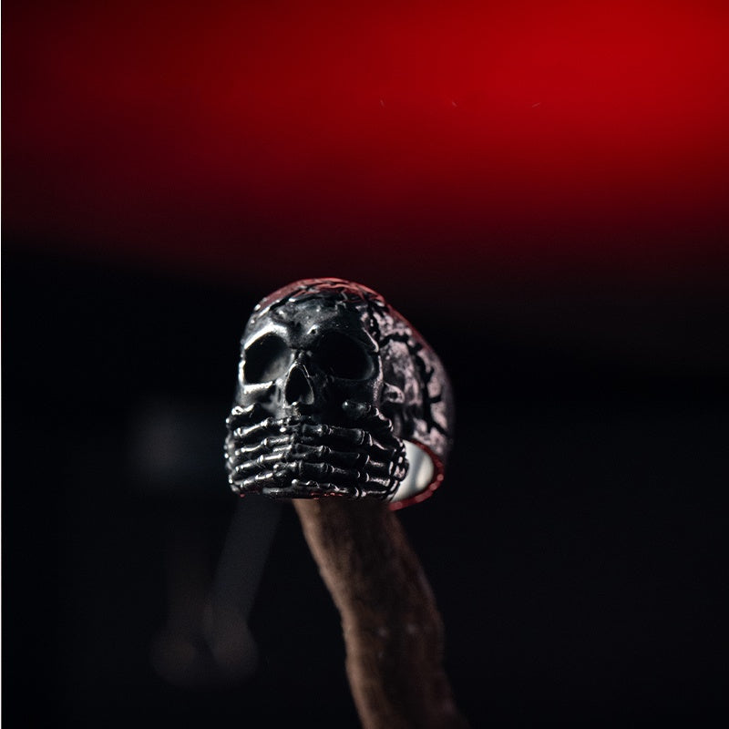 Silence Skull Ring