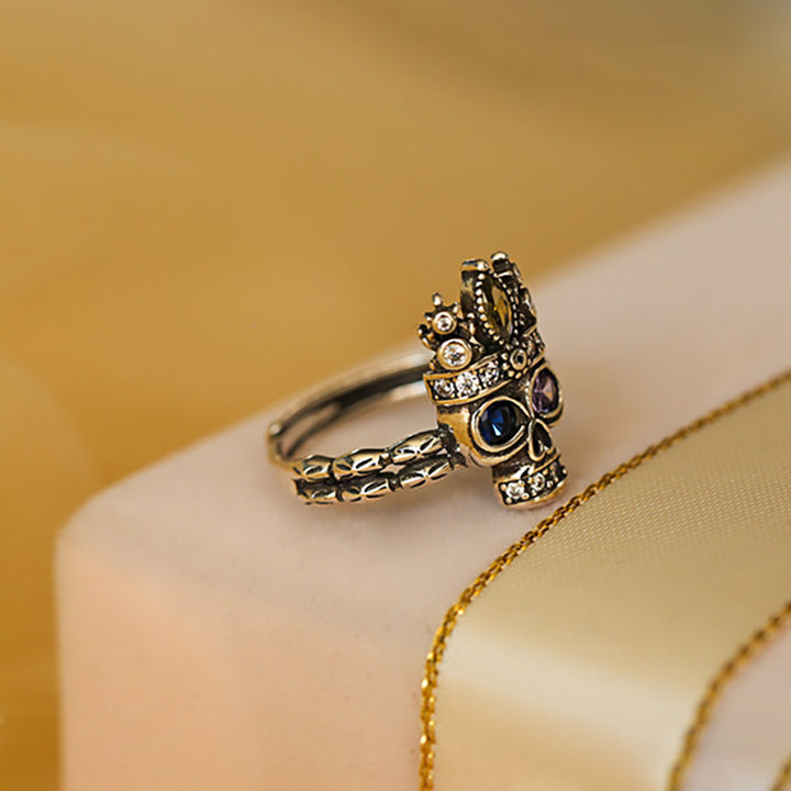 King Skull Ring