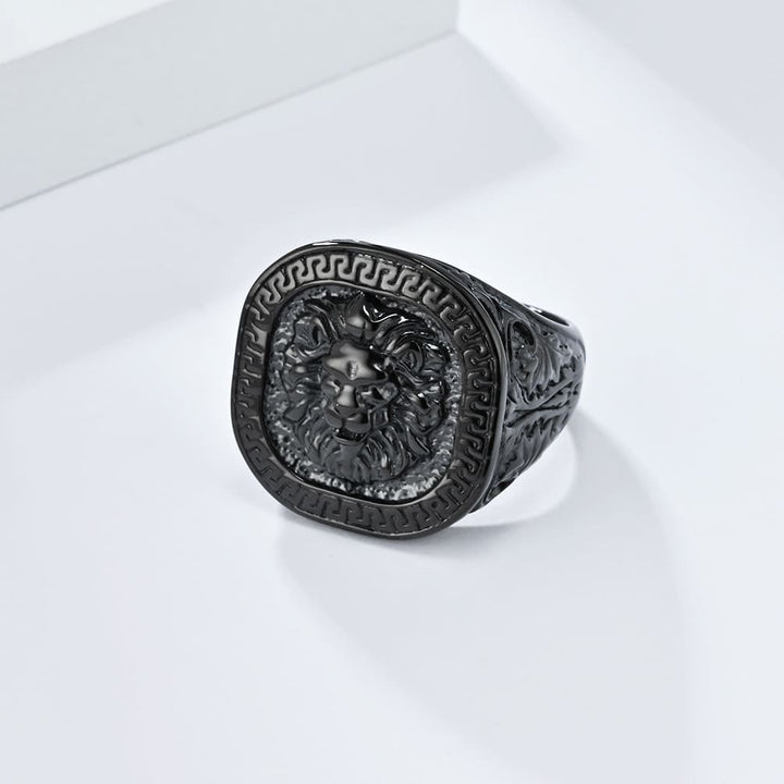 Vintage lion ring
