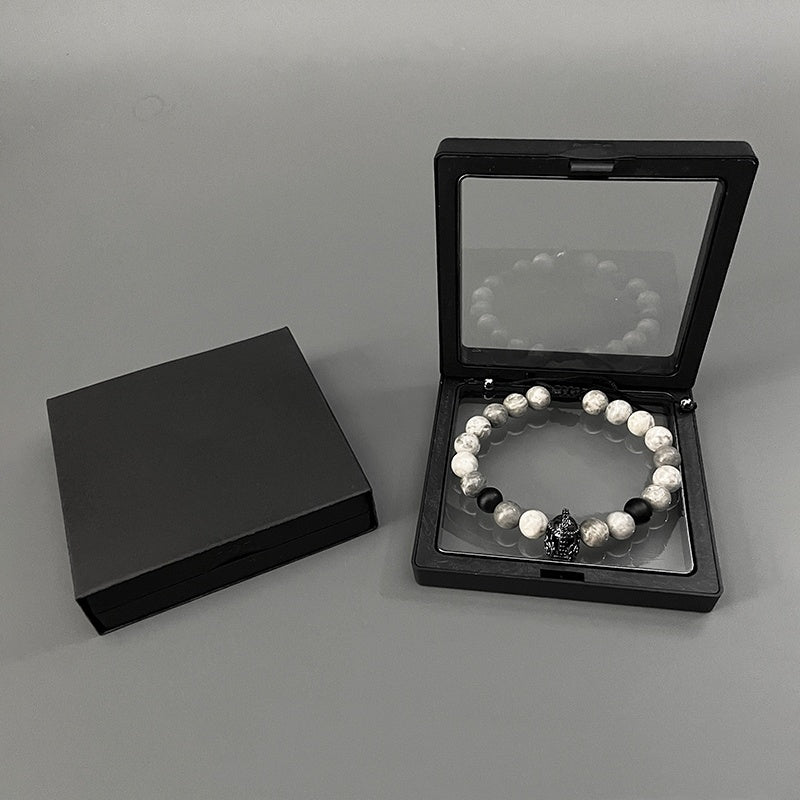 Spartacus Ink Lava Stone Bracelet