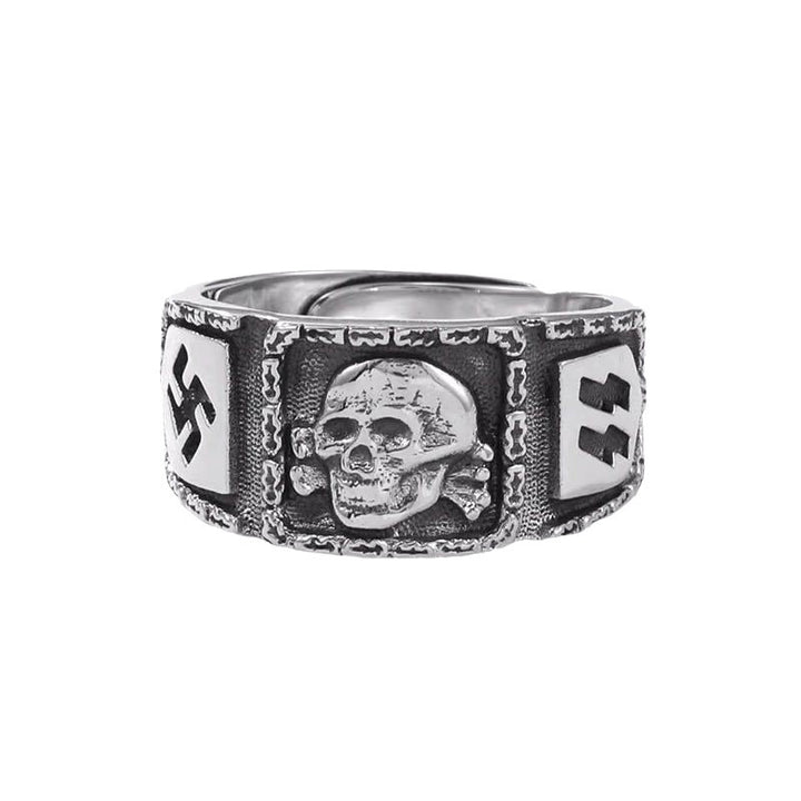 Symbol skull ring