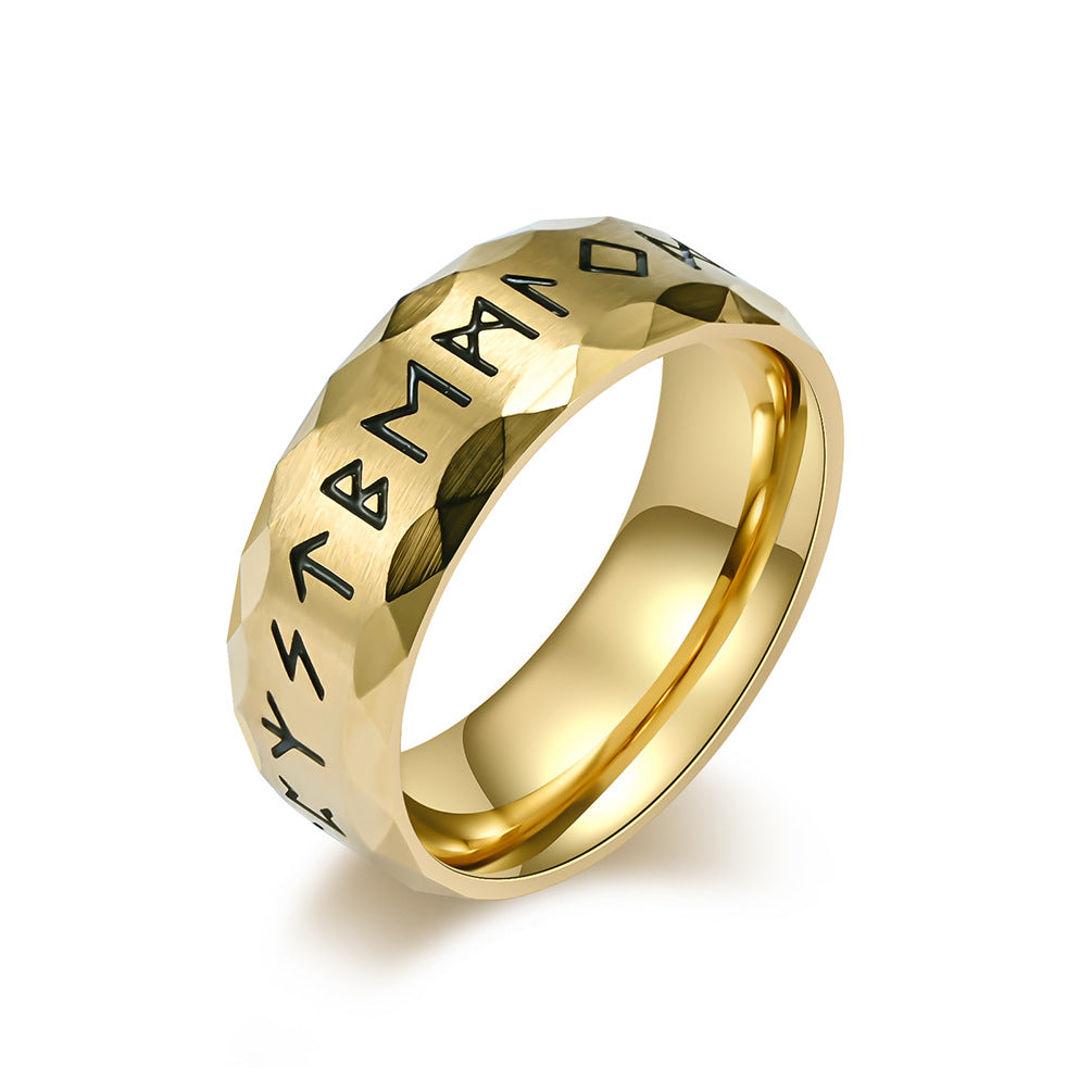 Vintage Viking Rune Ring