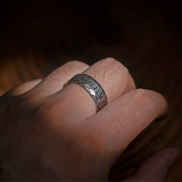 Vintage Viking Rune Ring