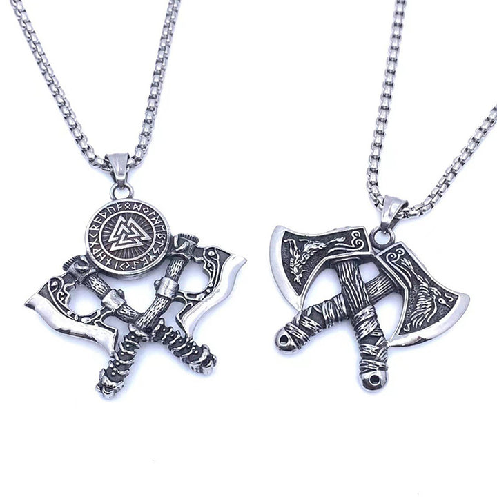 viking ax necklace