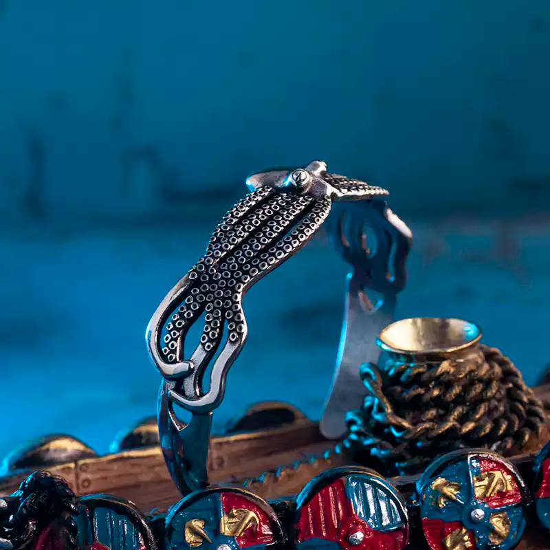 Dark Kraken Octopus Bracelet