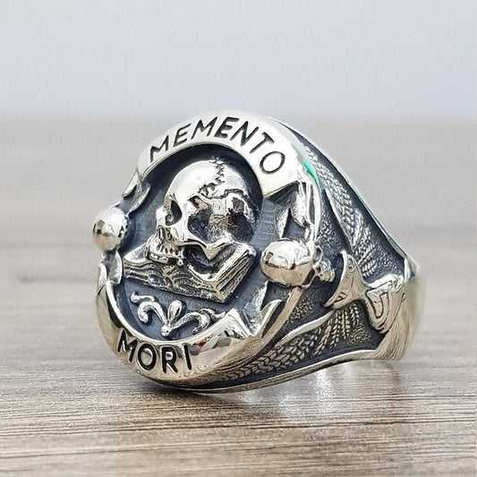 "Death Warning" Skull Ring