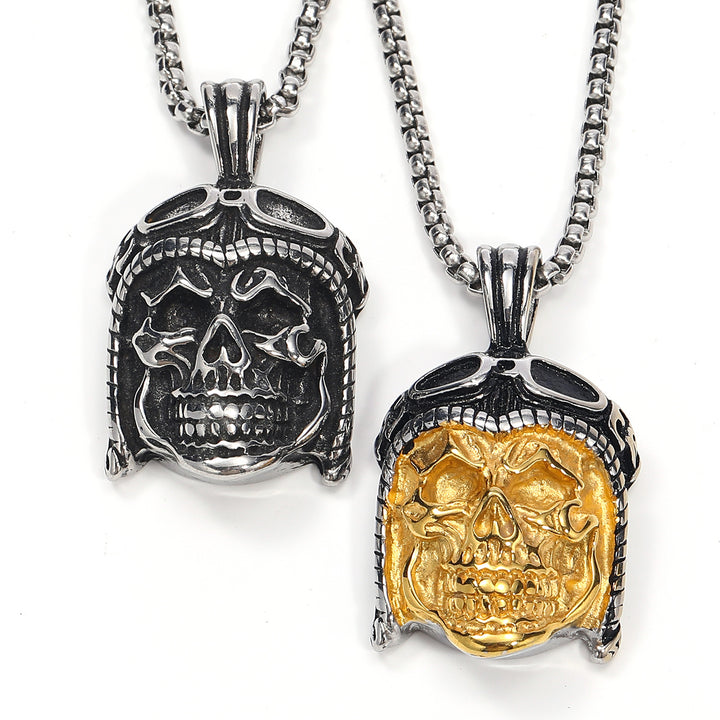 Skull Pilot Necklace