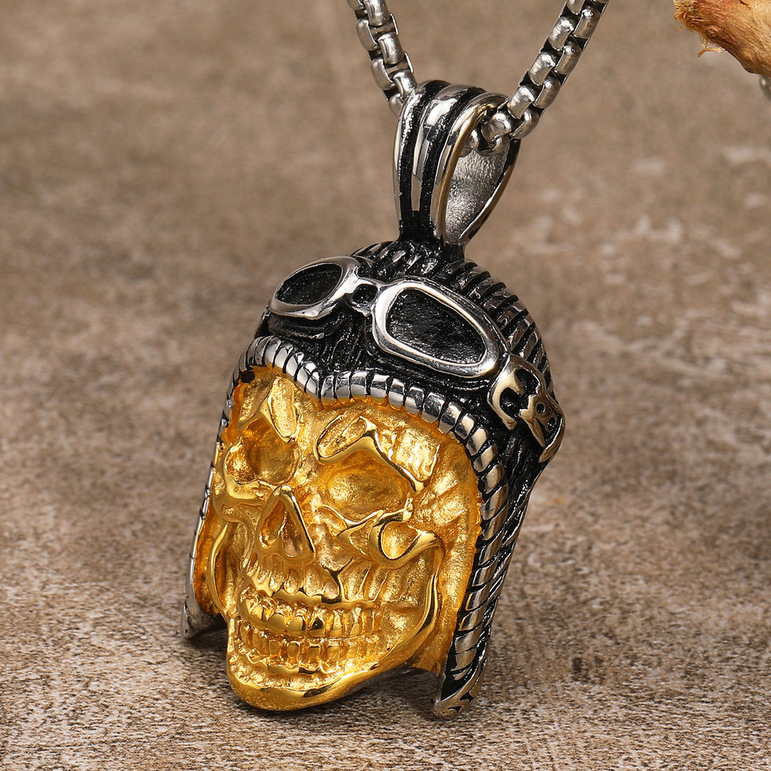 Skull Pilot Necklace