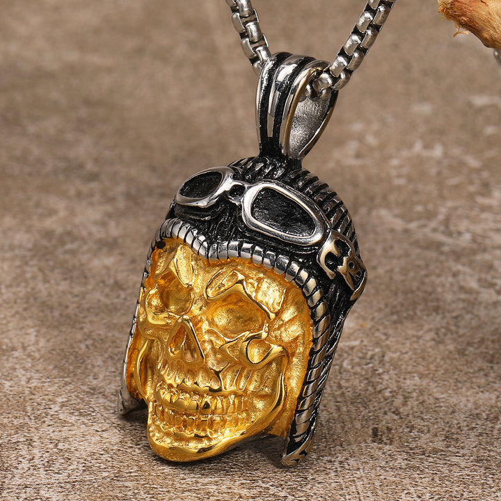 Skull Pilot Necklace