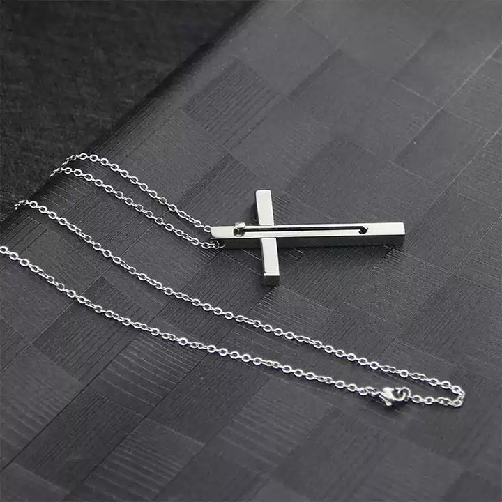 Self-Defense Cross Necklace