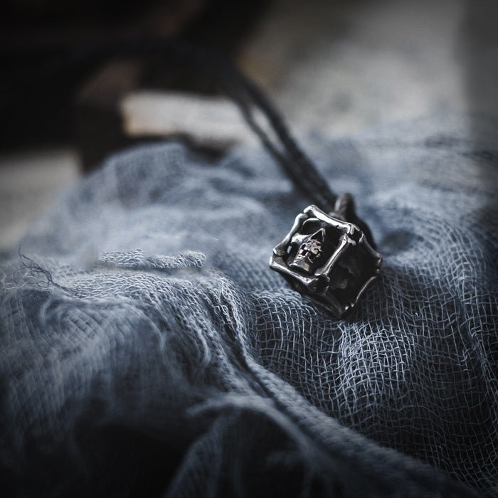 Imprisoned Skull Necklace