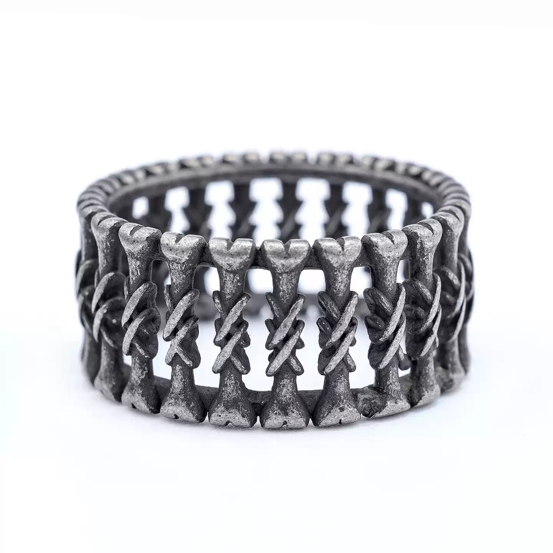 Bone Cutout Vintage Ring